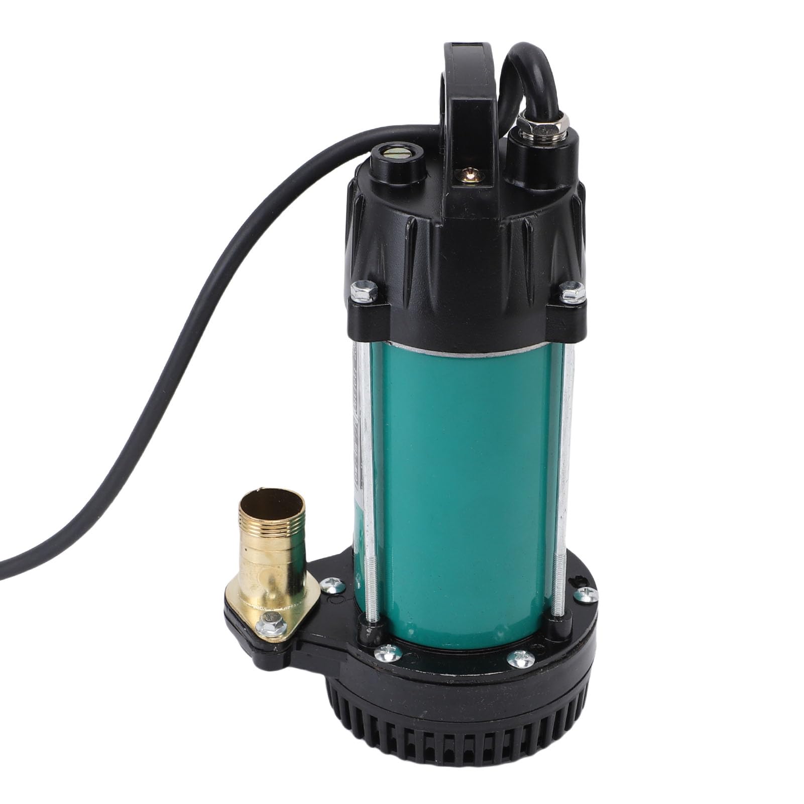 XUMIUZIY Bomba Sumergible de 300 W, Potente Bomba de Agua Eléctrica de Acero Inoxidable, Elevación de 22 M para Aguas Residuales Industriales y Uso Agrícola (DC12V)