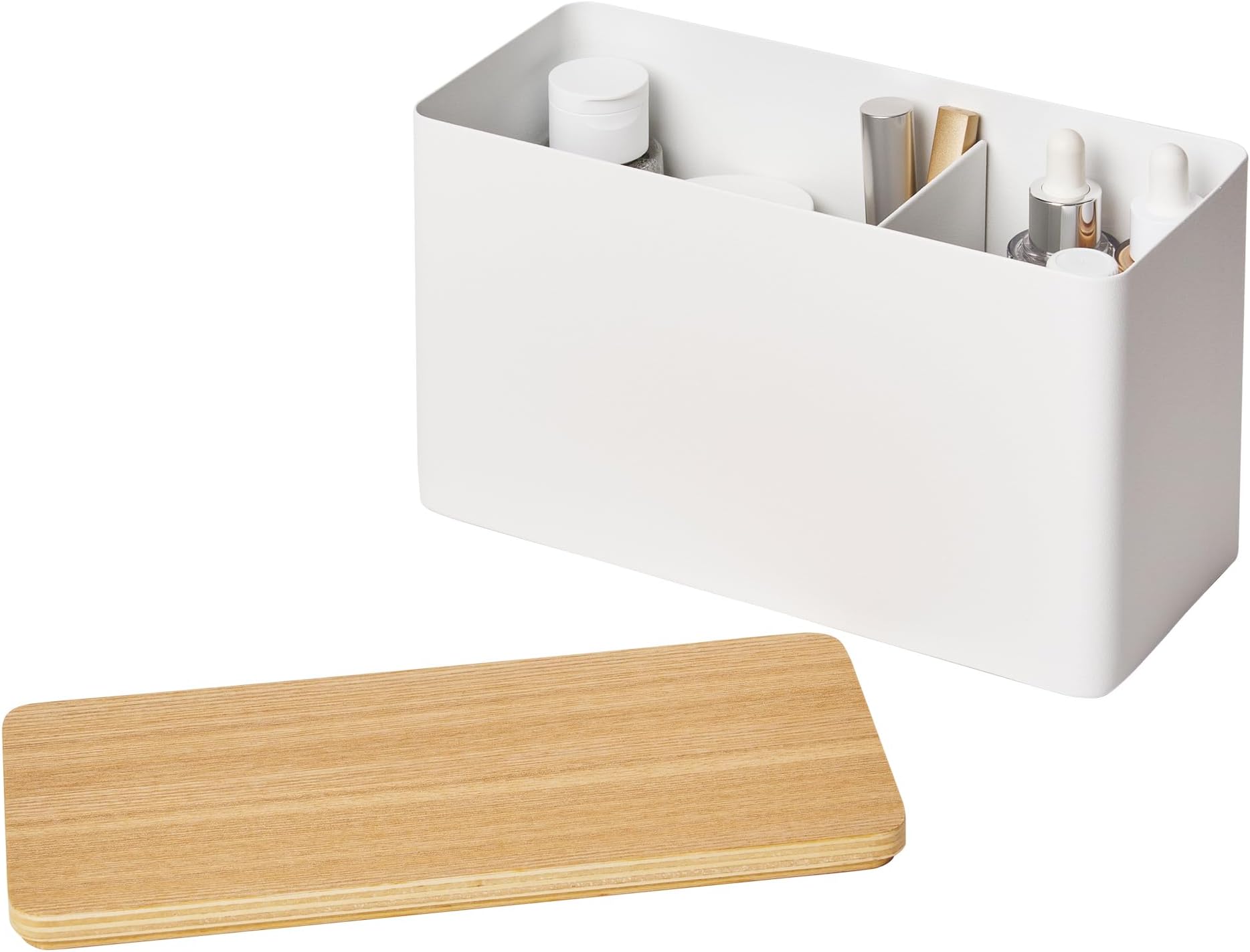 YAMAZAKI Sanitary storage box - Rin - natural