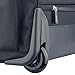Delsey Luggage Ez Pack 2 Wheeled Underseater Carry-On Luggage, Black