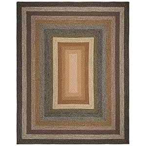 Safavieh braided collection area rug 8 x 10 multi handmade country cottage reversible ideal for high traffic areas in living room bedroom brd308a  urban country home decor