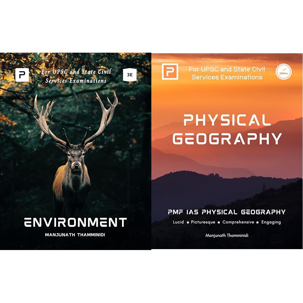 Buy PMF IAS Environment for UPSC 2024-25 & PMF IAS Physical Geography ...