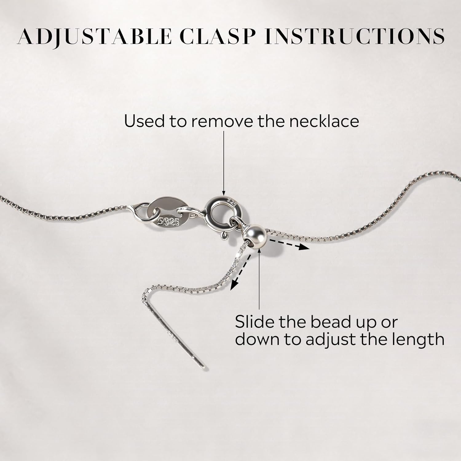 Freshwater Pearl Necklace for Women, 925 Sterling Silver Single Pearl Pendant, Dainty Jewelry, Gift for Birthday, Anniversary, Mother's Day, for Mom, Wife, Daughter - Image 3