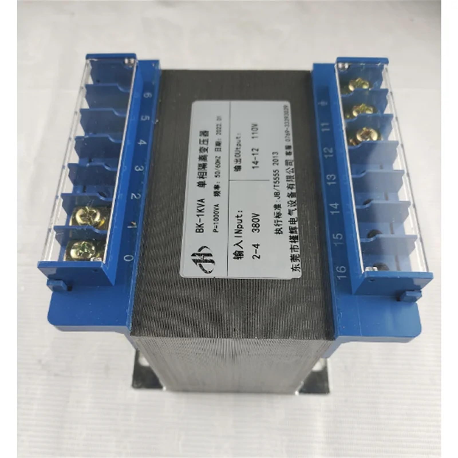 Transformador 380V a 110V BK-1KVA Transformador de aislamiento monofásico 380V a 110V 1000VA