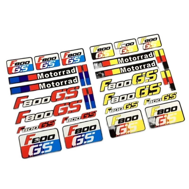 Stickers carrosserie F800GS pour protéger le réservoir des rayures