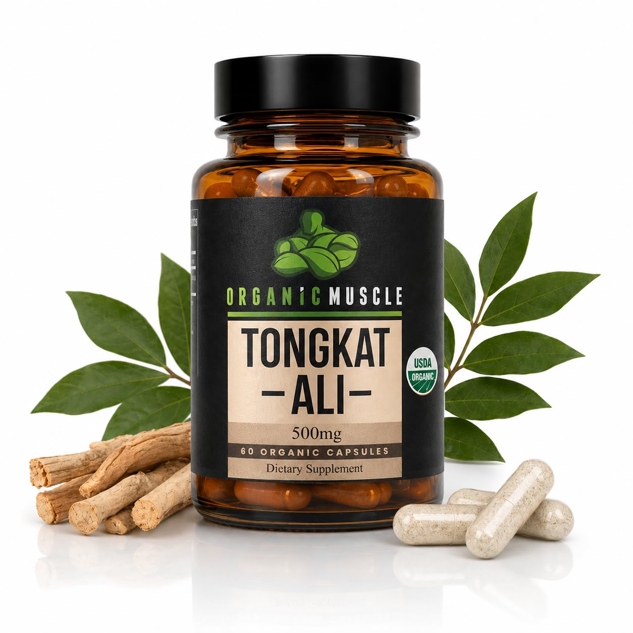 Organic Muscle Tongkat Ali for Men
