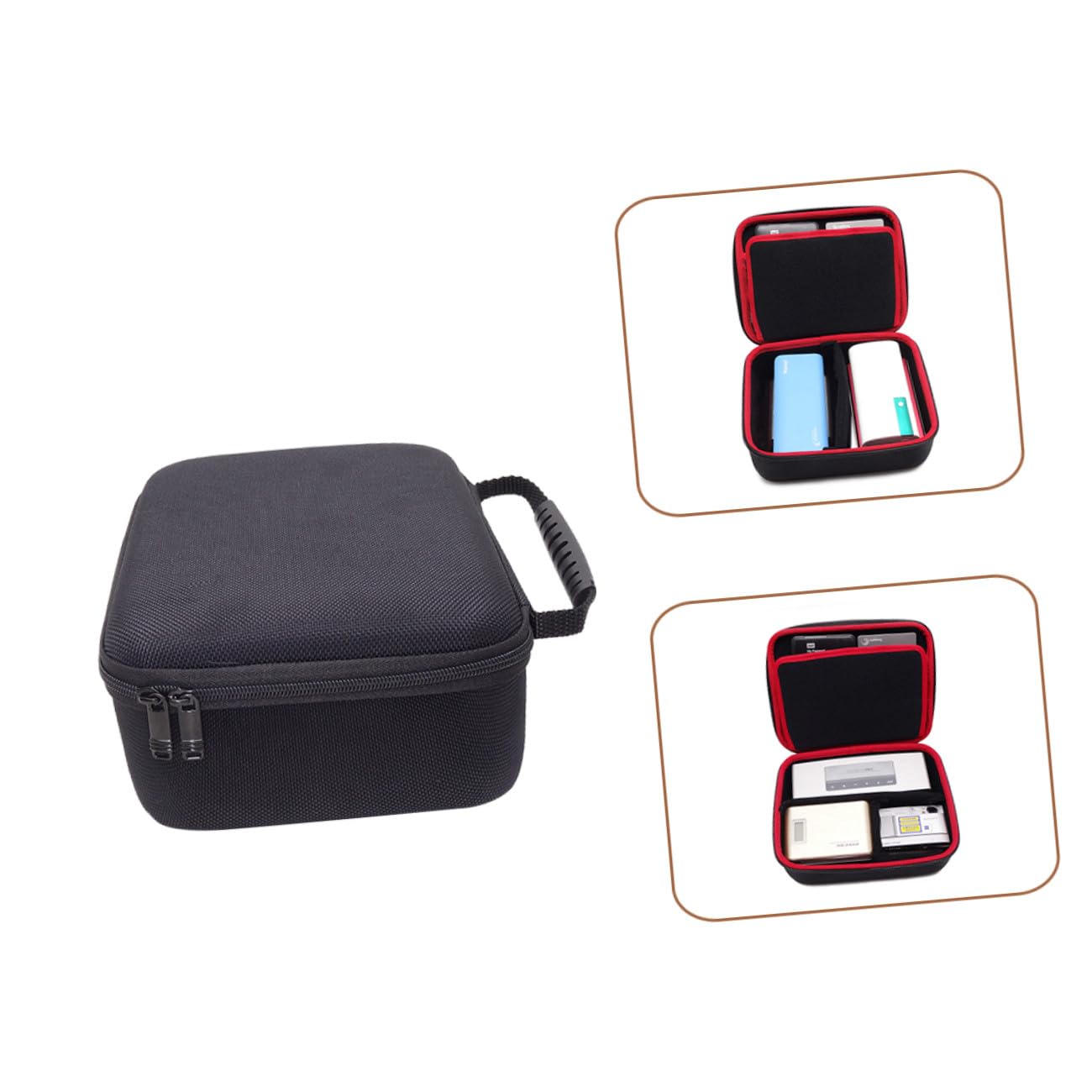 jojofuny Borsa Portaoggetti Per Gadget Tecnologici Organizer Per Cavi Facile Gestione Degli Accessori