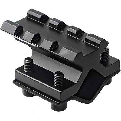 VICTOREFIRE Tactical Barrel Mount Single 20mm Picatinny Rail Adapter for Rifle Shotgun Laser Flashlight