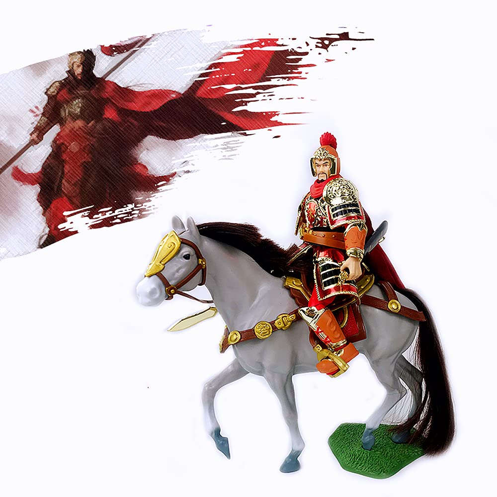 Amazon | 岳飛 南宋のキャラクターモデル プラスチック製の装飾品可動