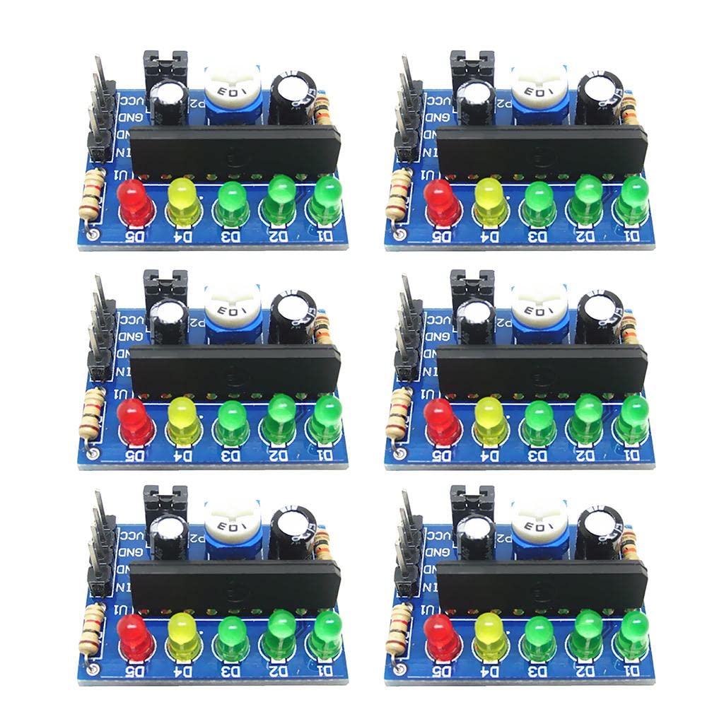 6Piece Power Level Indicator Battery Pro Audio Level Indicator Module|Computers/Tablets & Networking | Computer Components & Parts | Other Components & Parts-image-40