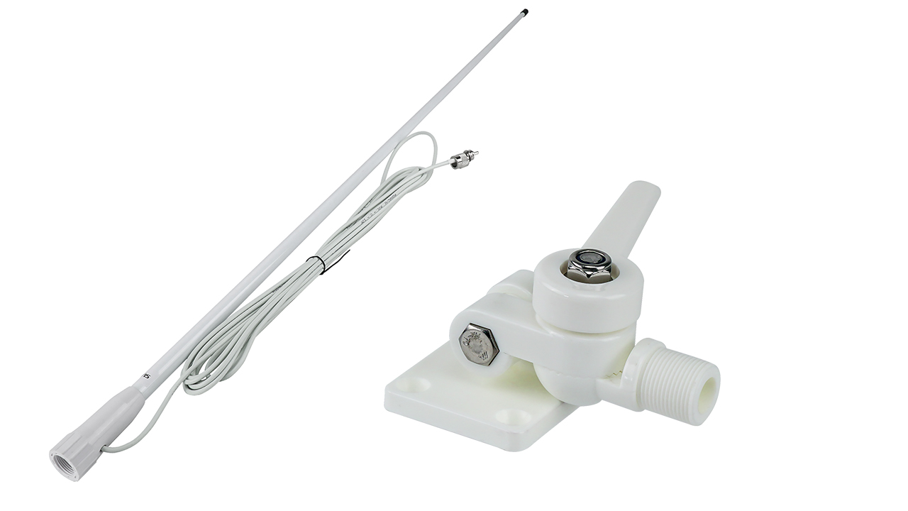 Retevis Antenna Radio Mobile, Antenna UHF/VHF in Fibra di Vetro con Supporto a Molla per Impieghi Gravosi, Antenna SL16/PL259, per Ricetrasmettitore Mobile Retevis MA1 RT95 RT98 RT99 RT73 Midland