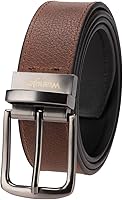 Wrangler Men's Reversible Leather Twist Belt - Black/Brown Casual Everyday Belt for Jeans & Khakis