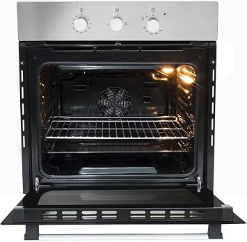 Hisense HGO601BS Horno Empotrable de gas 60cm 67L Color Acero Inox (Incluye  esprea para cambio de gas) : Amazon.com.mx: Hogar y Cocina