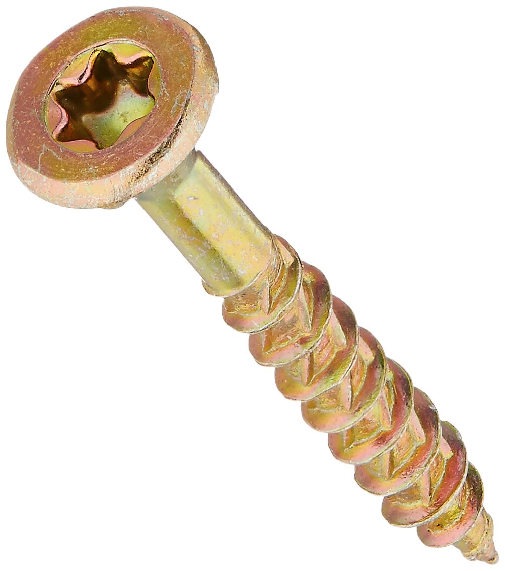 The Hillman Group 47825 8-Inch x 1-1/4-Inch Star Drive All Purpose Screw, 1-Pound