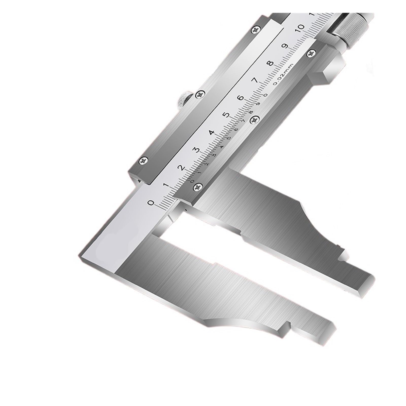 AWWVRLMM Vernier Calipers 0-300 0-500MM Mechanical Stainless Steel 0.02mm Measuring Tool(0-300MM 150MM)