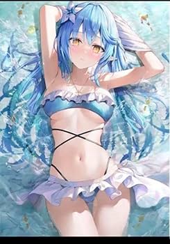 Amazon.co.jp: リンユウ 雪花ラミィ ホロライブ 水着 ラミィ B2