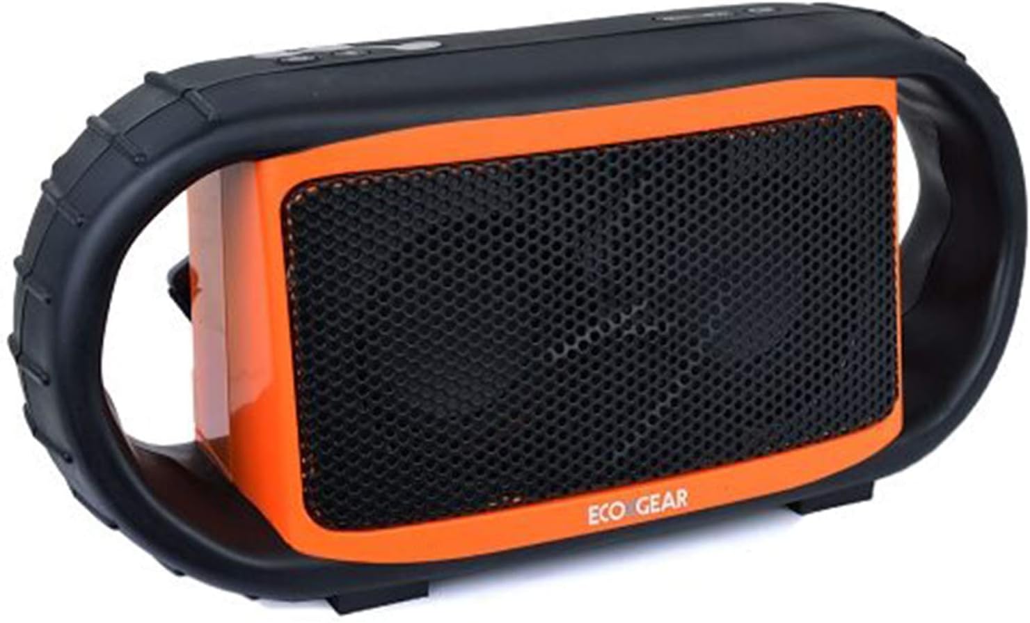 ECOXGEAR ECOXBT Rugged and Waterproof Wireless Bluetooth Speaker (Orange)