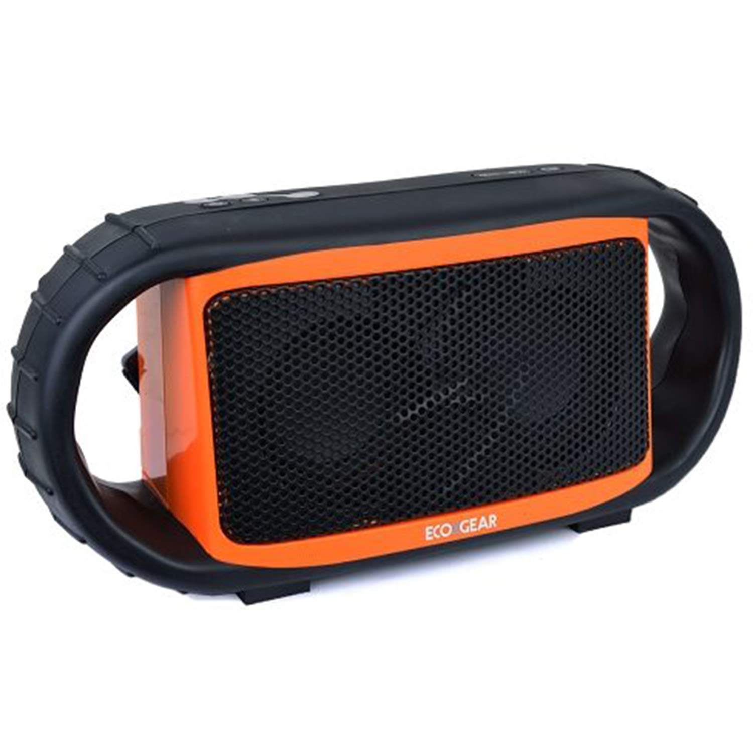 ECOXGEAR ECOXBT Rugged and Waterproof Wireless Bluetooth Speaker (Orange)