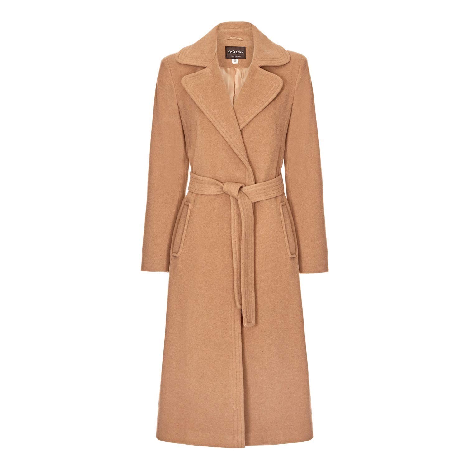 ジャケット・アウター ANASTASIA VIRGIN WOOL BELTED COAT SAND ANASTASIA VIRGIN WOOL BELTED COAT SAND