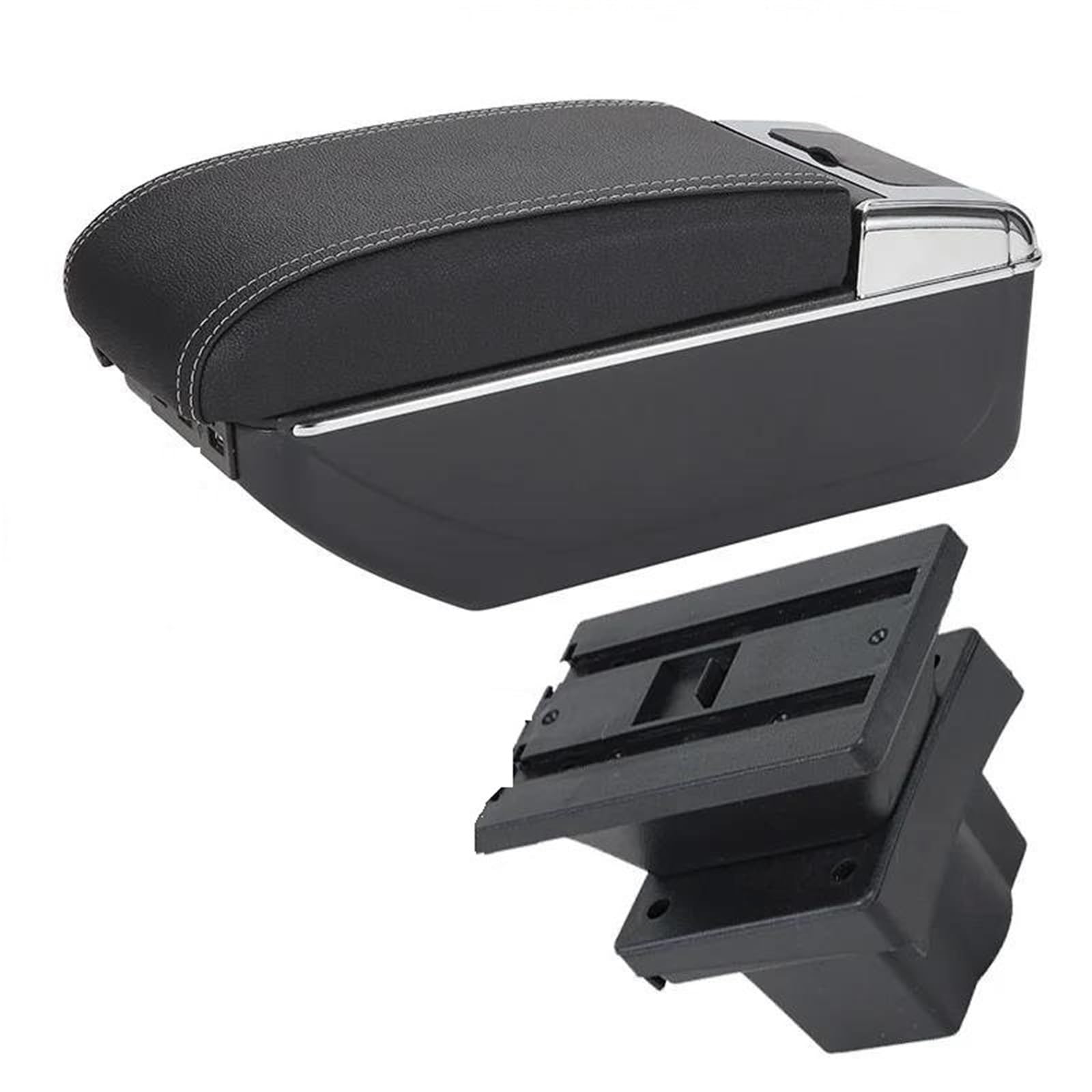 Hjkdsz Type C For Skoda For Octavia Storage Console Armrest Boxes Car Interior Center Organizers Accessories(Type C)