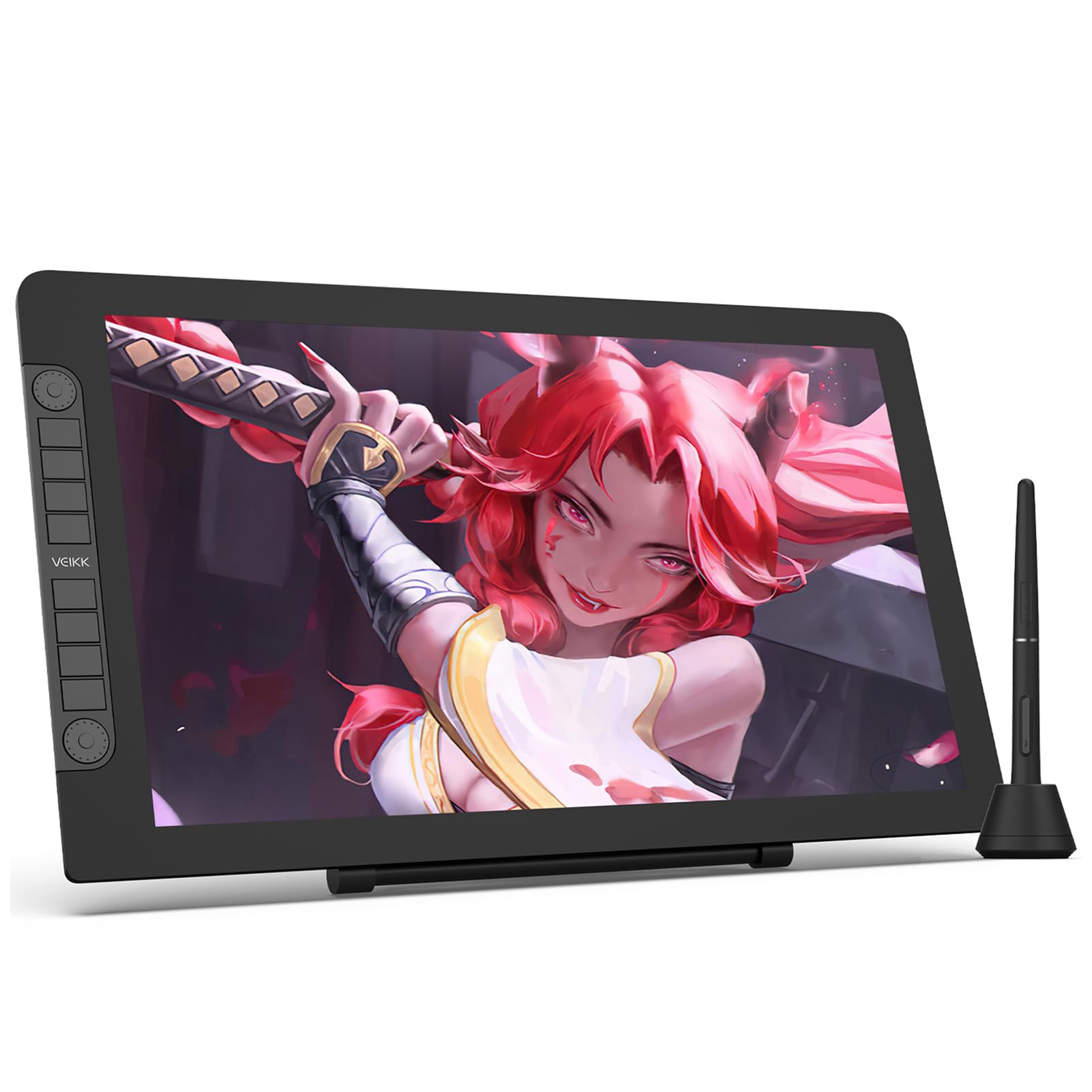 Amazon | 【VEIKK】液タブ 21.5インチ 液晶タブレット 液晶ペン 
