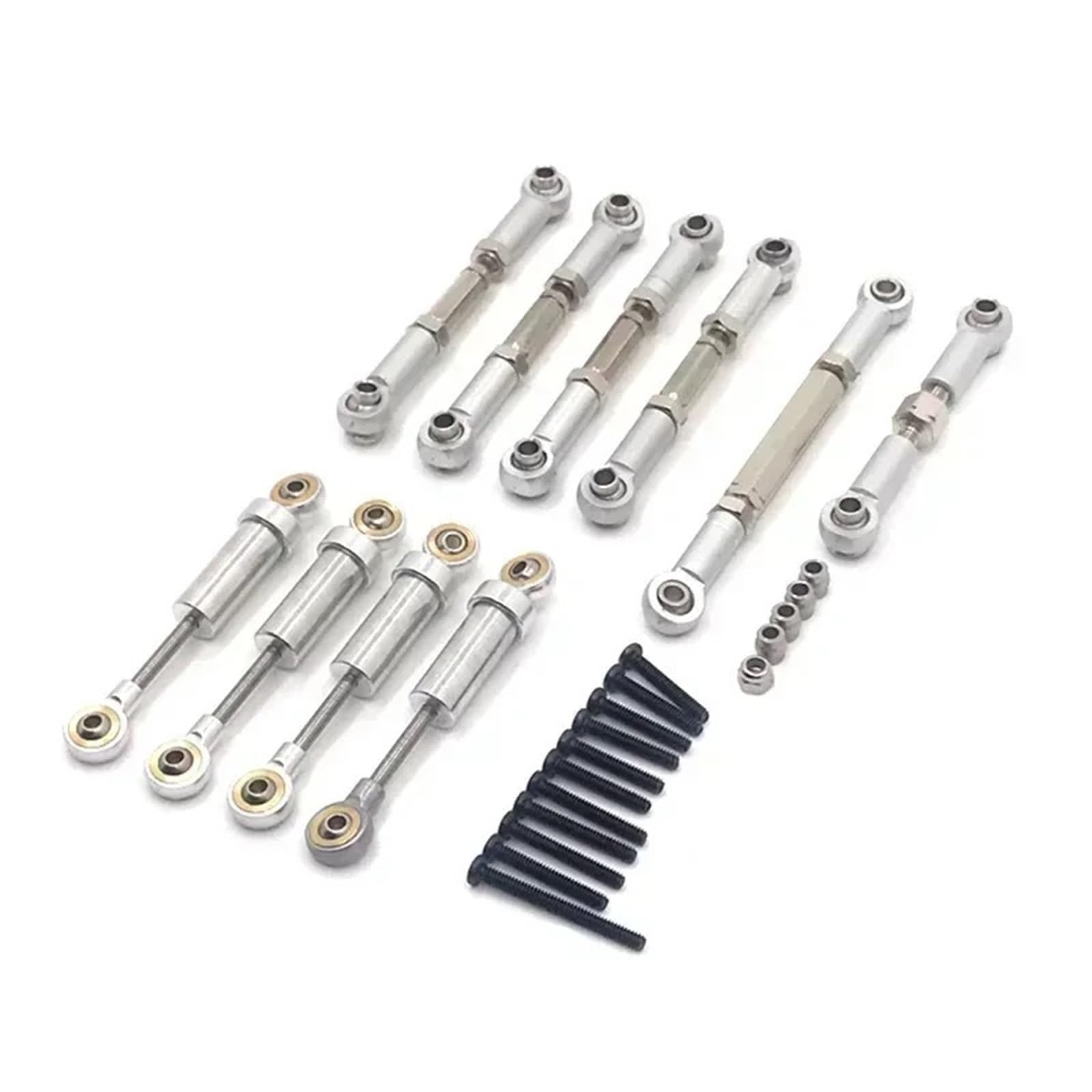 Per FMS Per Xiaoqi Per FCX24 1/24 Aggiornamento In Metallo Ammortizzatore Tirante Tiranteria Dello Sterzo RC Accessori Auto Accessori Giocattoli Rc