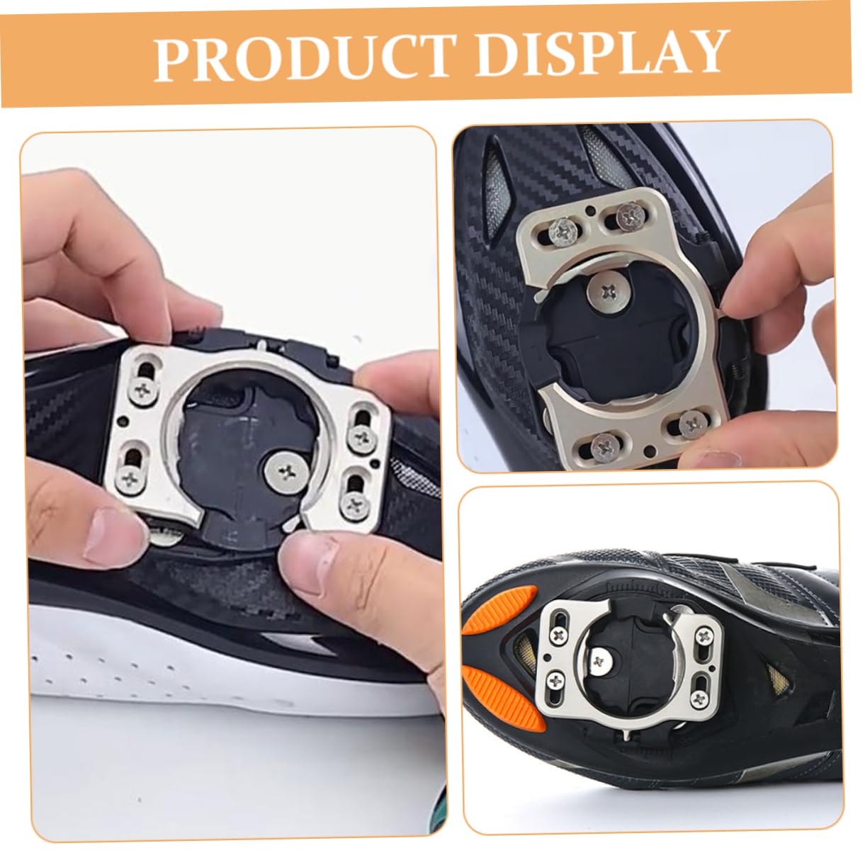 POPETPOP 2pezzi Tacchette Per Bici Da Copritacchette Per Pedali Adattatore Per Tacchette Da Copripedali Per Scarpe Convertitore Per Tacchetti Per Bici Accessori Per