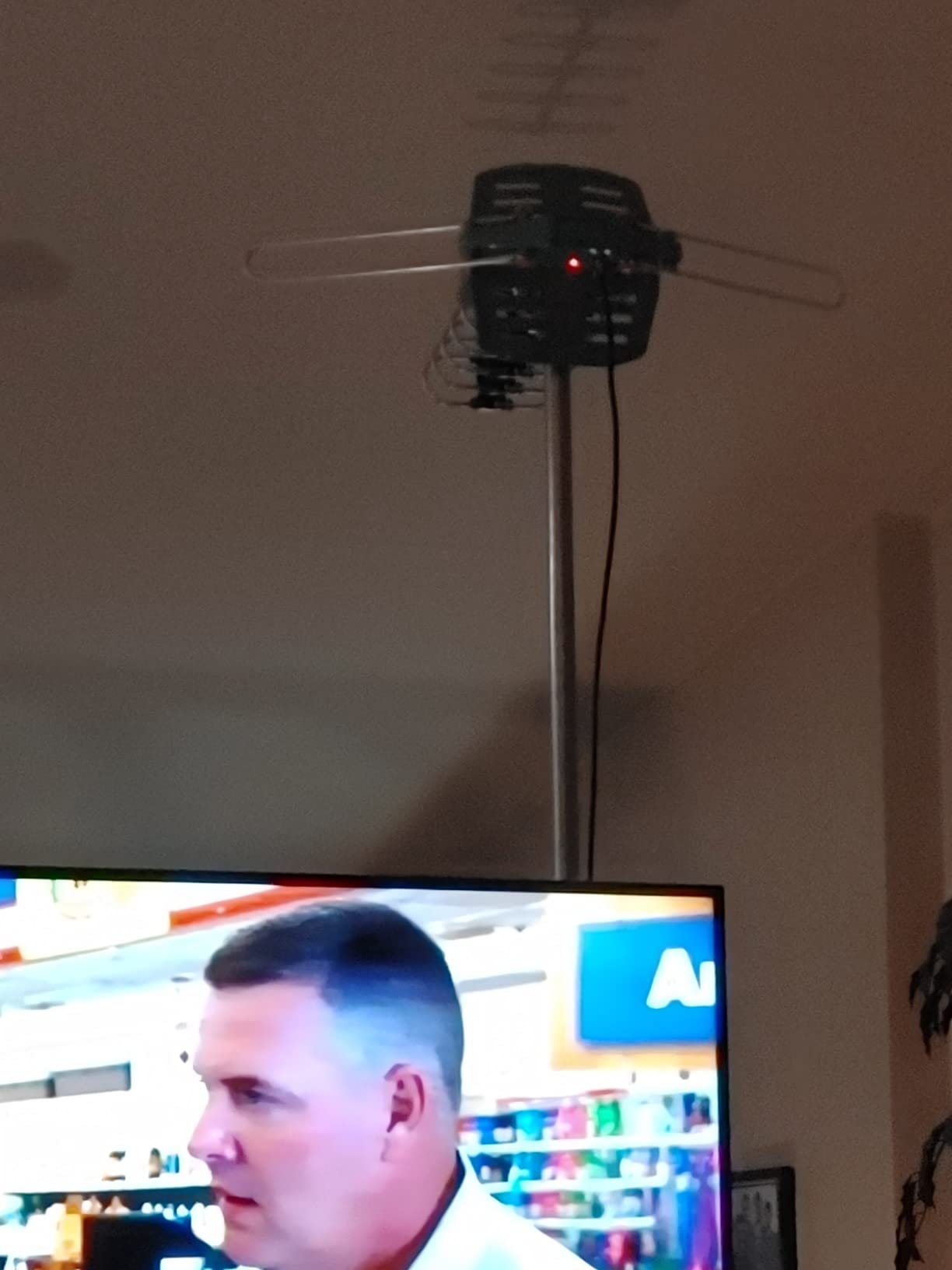 Five Star Antenne Extérieure HDTV De 322,4 Km De Longue Portée Yagi VHF UHF - Prend En Charge La Diffusion ATSC 3.0 Et 4K Avec Poteau De Montage De 53,3 Cm