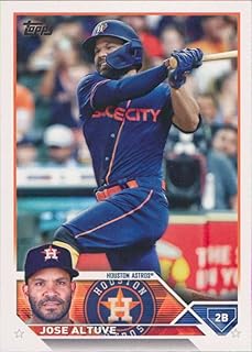 Baseball Trading Card MLB 2023 Topps #222 Jose Altuve NM Near Mint Astros