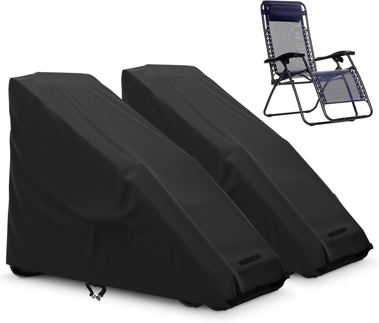 AKEfit 2PCS Zero Gravity Chair Cover Outdoor Folding Lawn