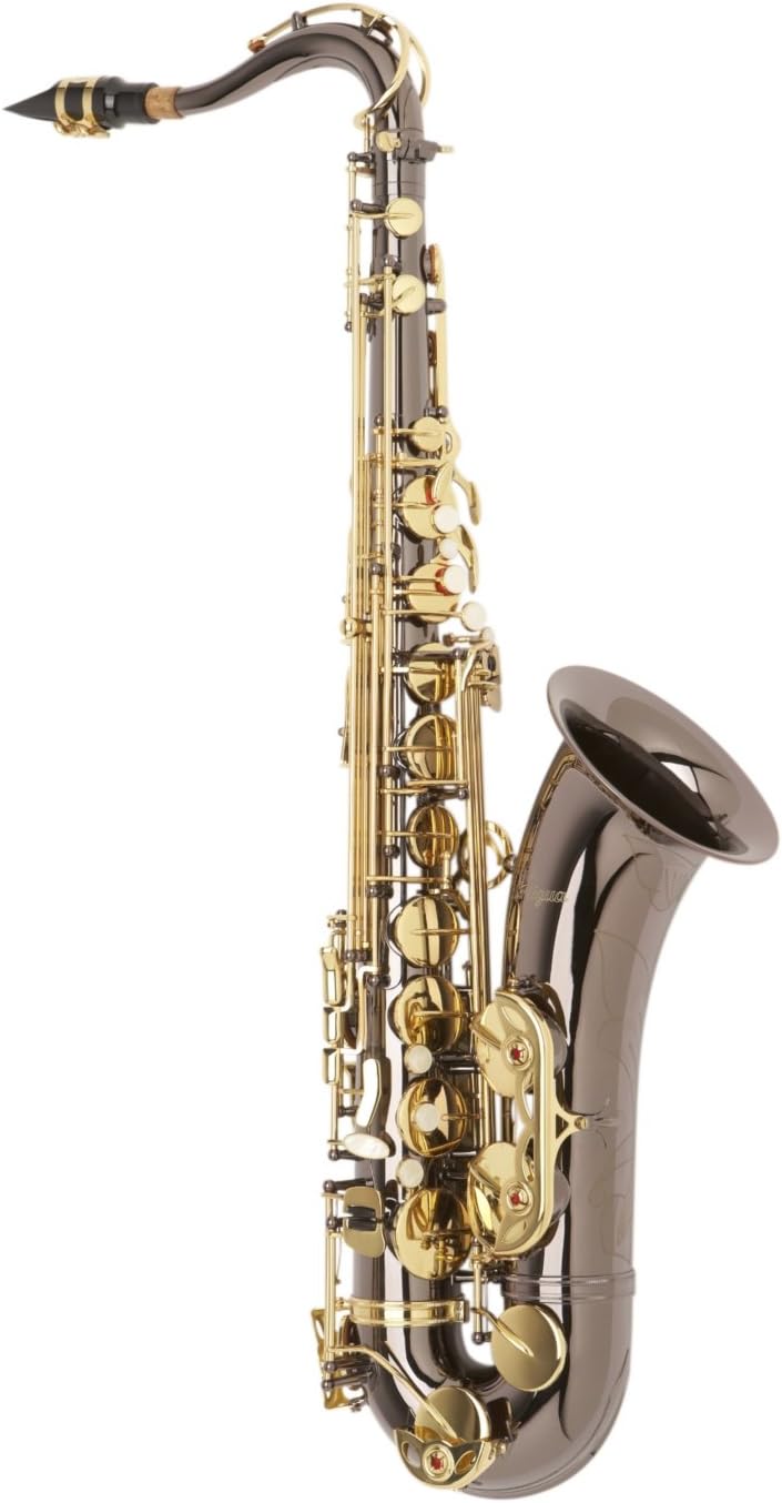 Antigua Winds TS3220 Series Intermediate Bb Tenor Saxophone Black Nickel Plated Lacquered keys