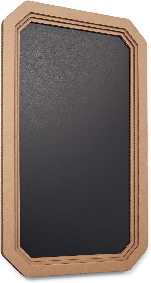 Dandelion Write-On Board, Wall Mount, Portrait or Landscape, Cardboard Frame - Black (DBCBCHSML)