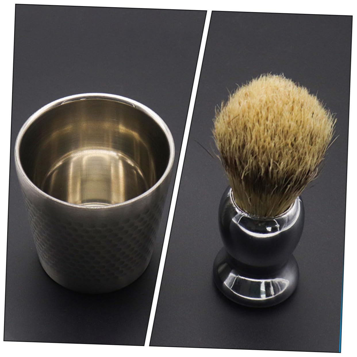 FRCOLOR 3 Juegos Juego De Cepillos Para Barba Más y Apurado Crema De Afeitar Tazón De Afeitar Barba Tazón De Jabón De Afeitar Para Hombres Recipiente De Crema Abdominales
