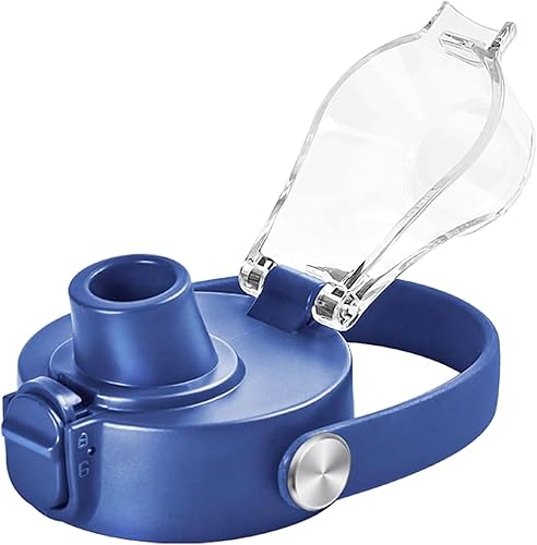 Miniatura 9 de SYACOT Tapa de boquilla automática para botellas de agua deportivas de boca ancha, tapa de repuesto compatible con HydroFlask de boca ancha de 12,