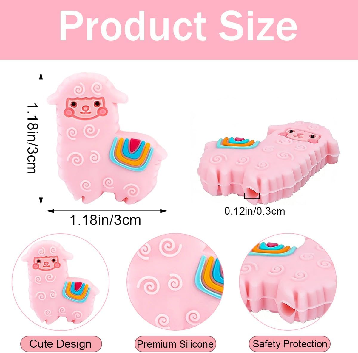 8 Pcs Alpaca Knitting Needle Stoppers Animal Needle Point Stitch Stopper