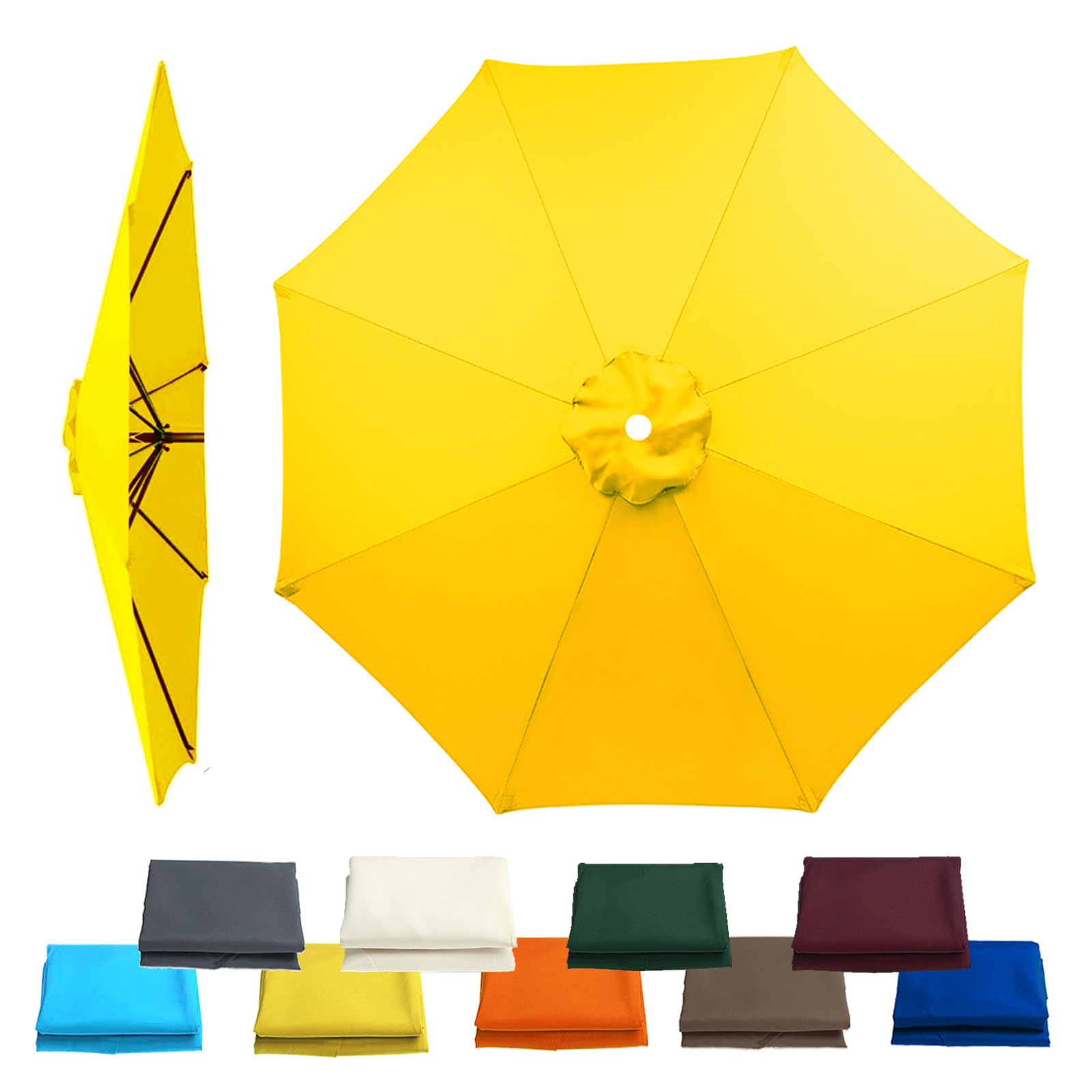 replacement cantilever parasol canopy 4.0m parasol replacement canopy 8 arm