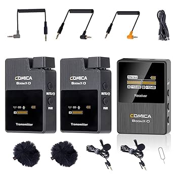 Amazon.co.jp: Comica BoomX-D D2 ワイヤレスカメラマイク