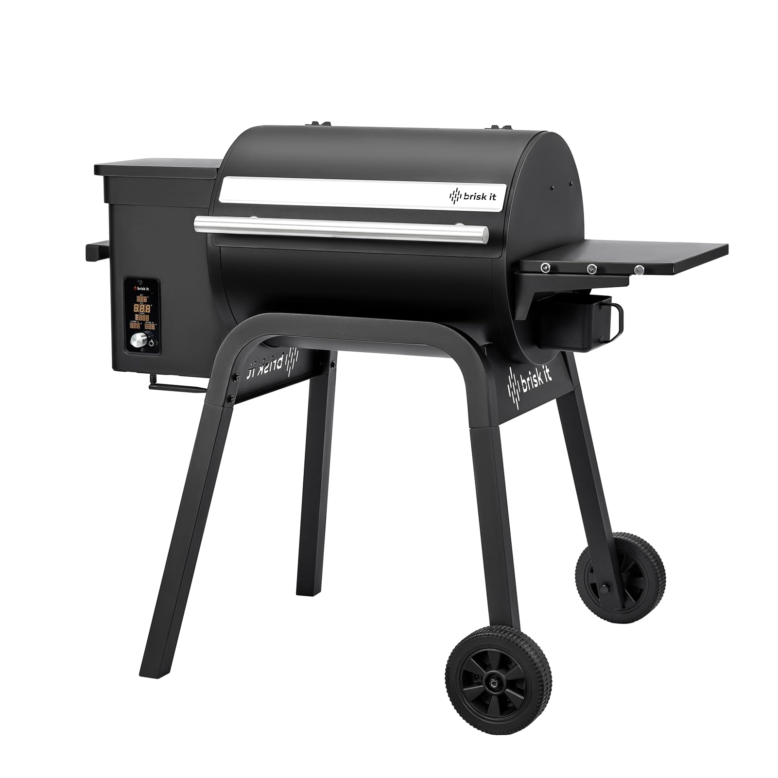 Brisk It Zelos-450 Wood Pellet Grill &amp; Smoker, 450 Sq In, WiFi and A.I.