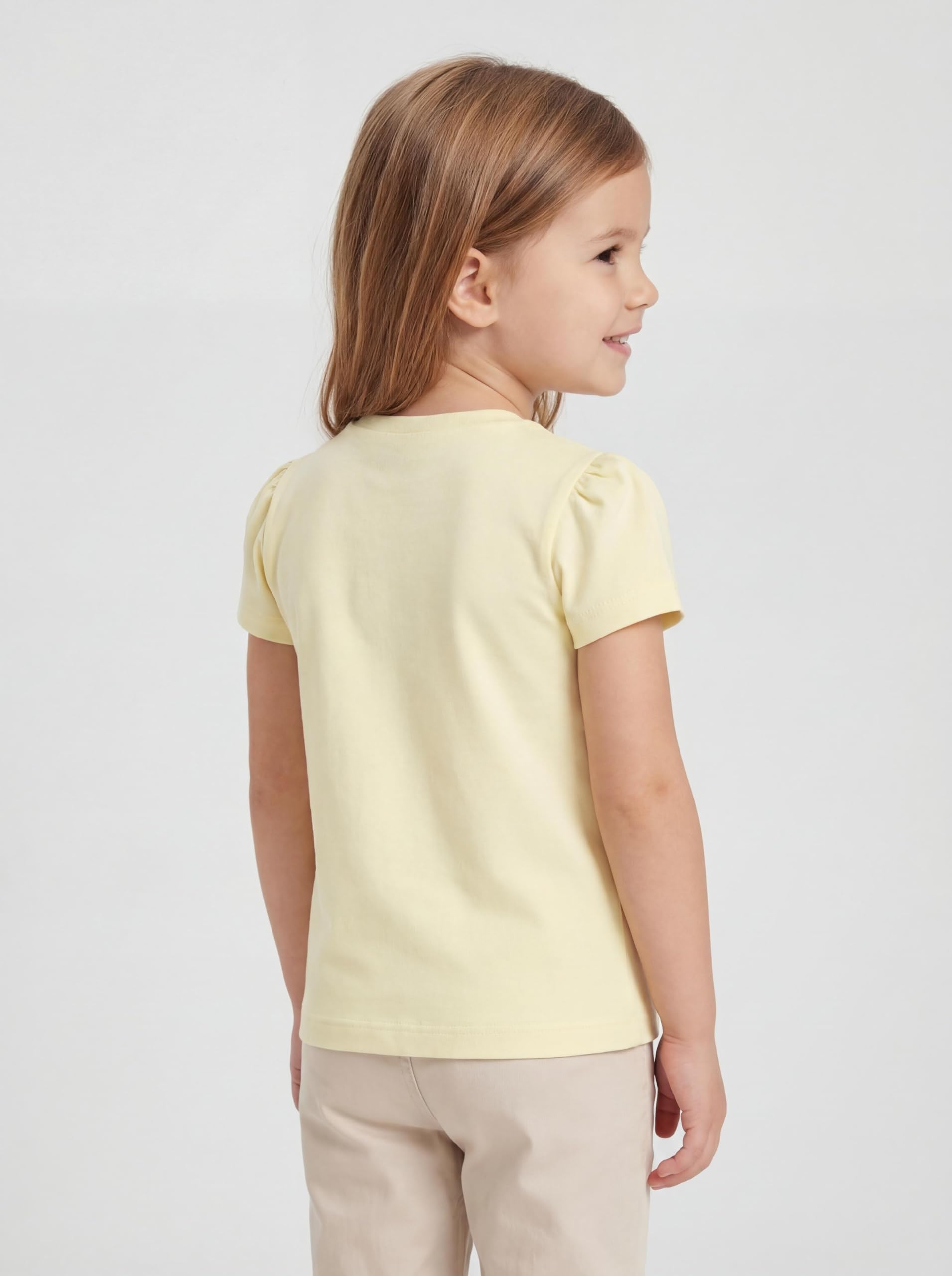 TupTam Camiseta de Bebé para Niña Manga Corta Estampado Colorido Pack de 5