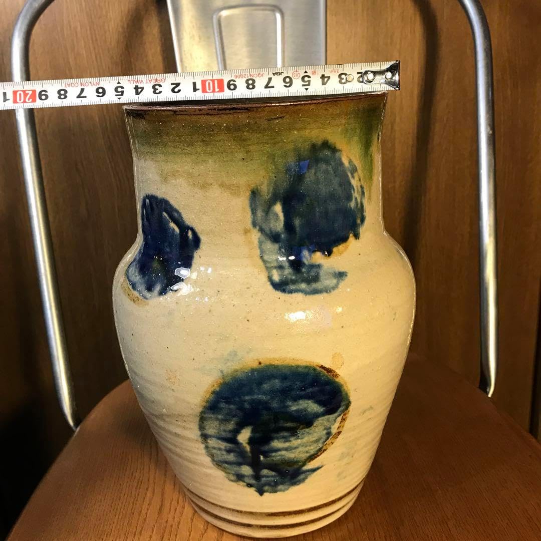 究極の古美術蔵から釉薬ドロドロした凄そうな壺が出て来た壷、花瓶、花