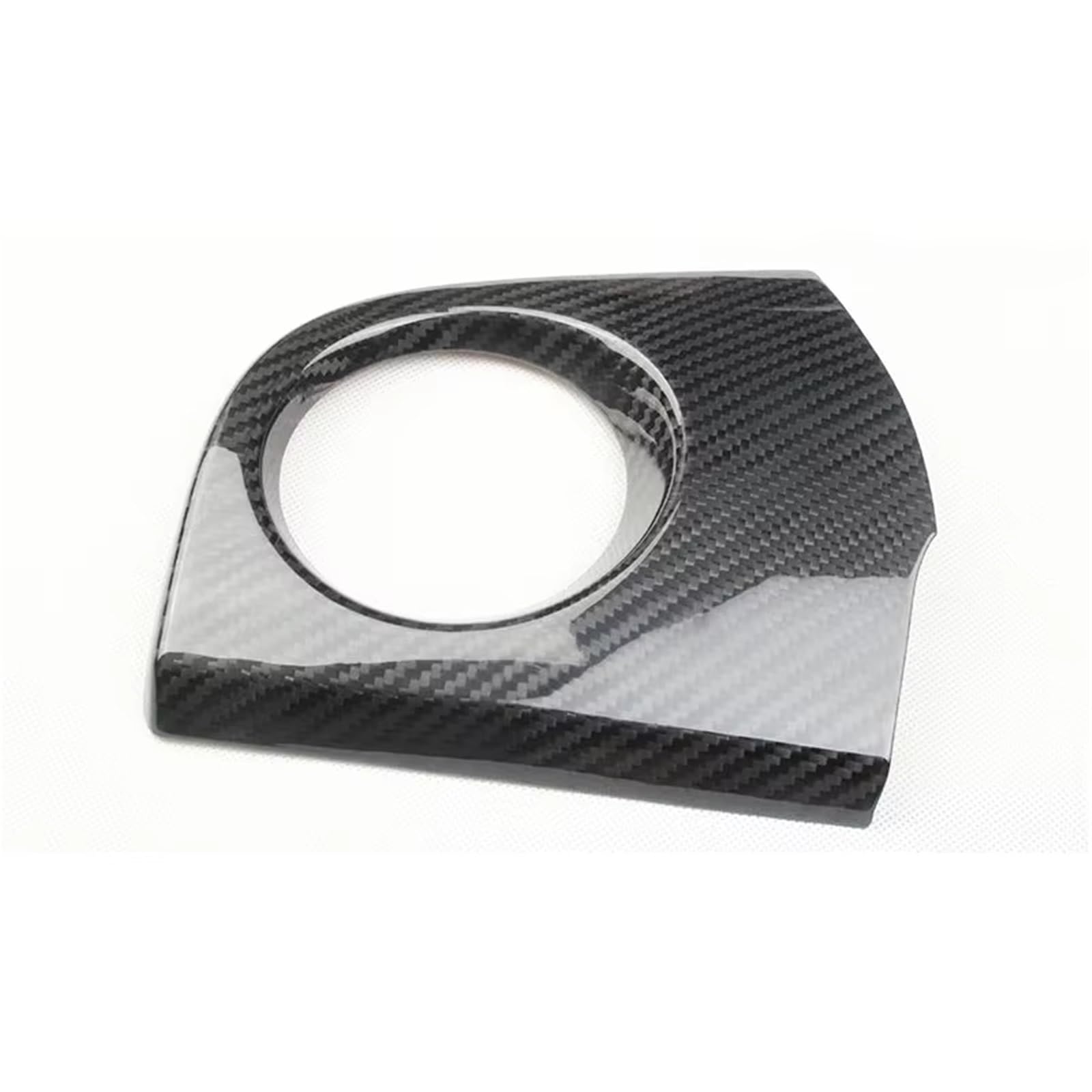 Centre Console Trim for Fiat 500 2007-2023 for Abarth 595 695 2012-2023 Real Carbon Fiber Car Driver Side Air Outlet Panel Cover Trim Center Console Control Panel Trim