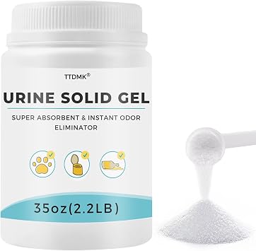 Camping Toilet Chemicals with Spoon, Toilet Gel Pow for Portable Toilet, Super Absorbent Urine Absorber Eco Gel Sodium Polyacrylate, Deodorizer for Pet Loo, Emergency Toilet Bio Gel