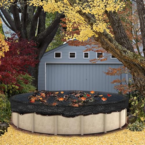 Svepndic SVEPNDIC-035 18Ft Round Leaf Net Pool Covers thumb #4