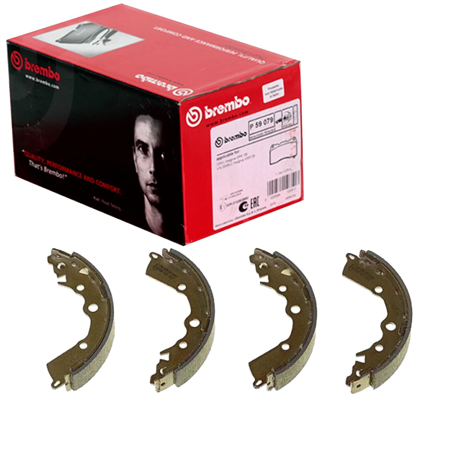 BREMBO Bremsbackensatz S30542 | Kompatibel mit: KIA PICANTO II, PICANTO III
