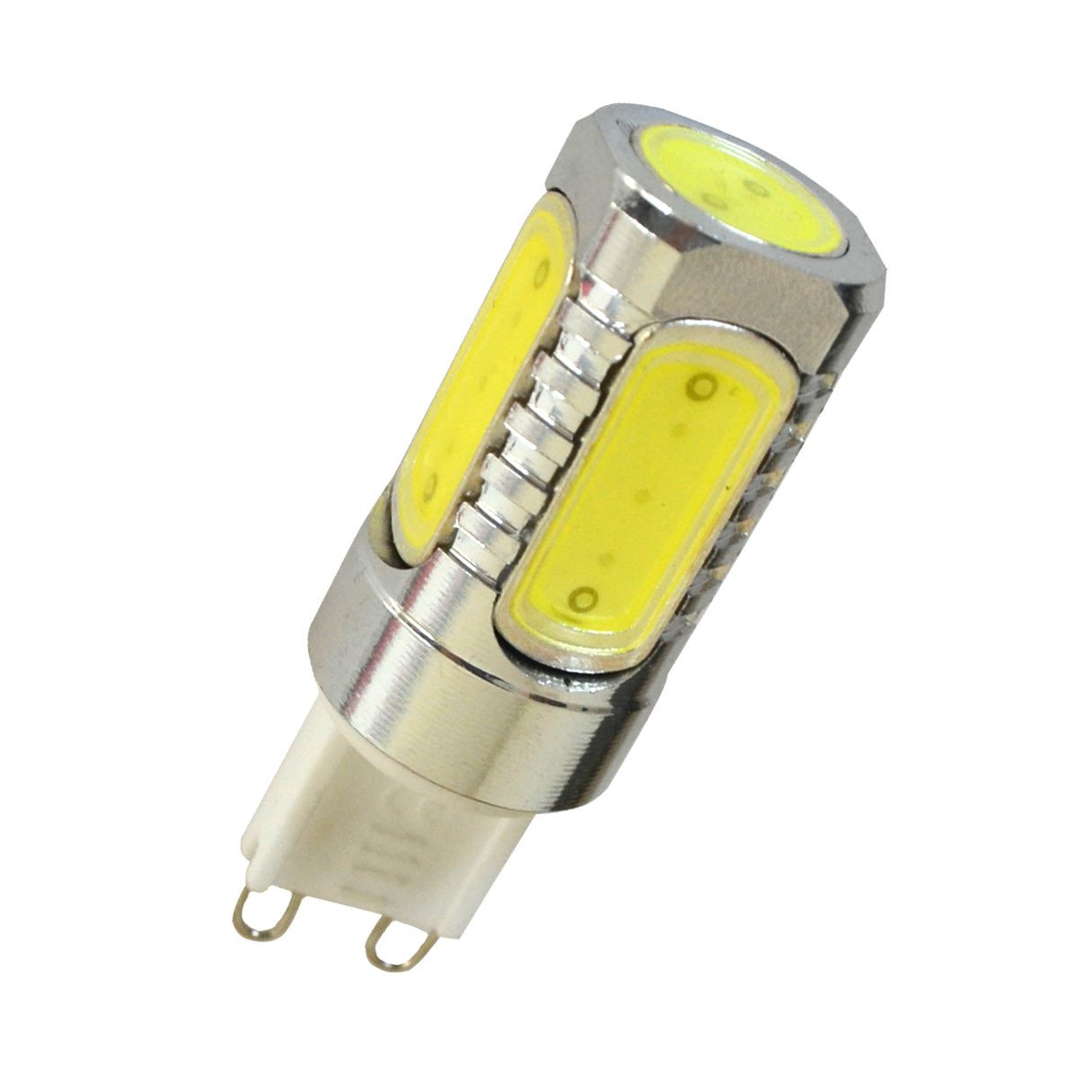 10 Stück G9 LED Leuchtmittel 6W, Kaltweiß, LED Lampen