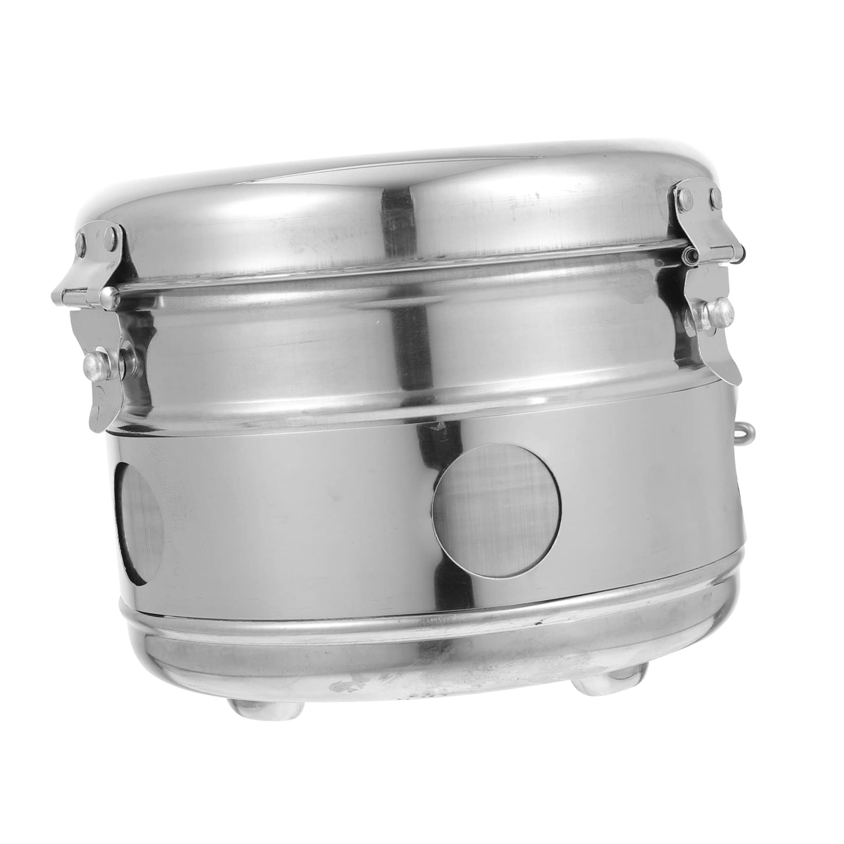 1pc stainless steel storage tank cotton rounds organizer Instrument Organizer lab cotton swab jar cotton swab organizer apothecary jar medical box 304 stainless steel