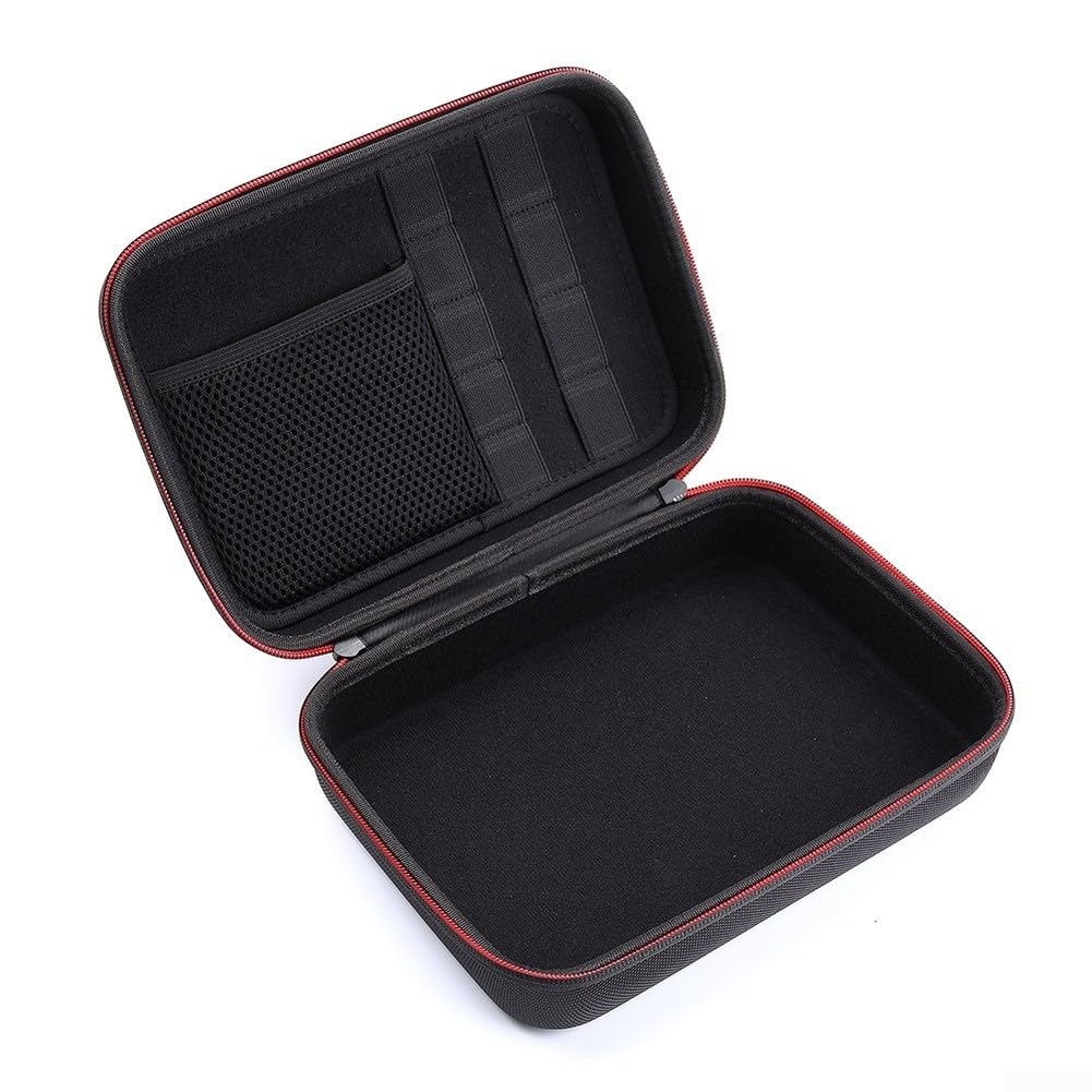 NexRen Étui robuste en EVA compatible avec les enregistreurs vocaux numériques Zoom H1 H2n H5 H4n H6 F8 Q8 avec fermeture éclair sécurisée et organisation des accessoires