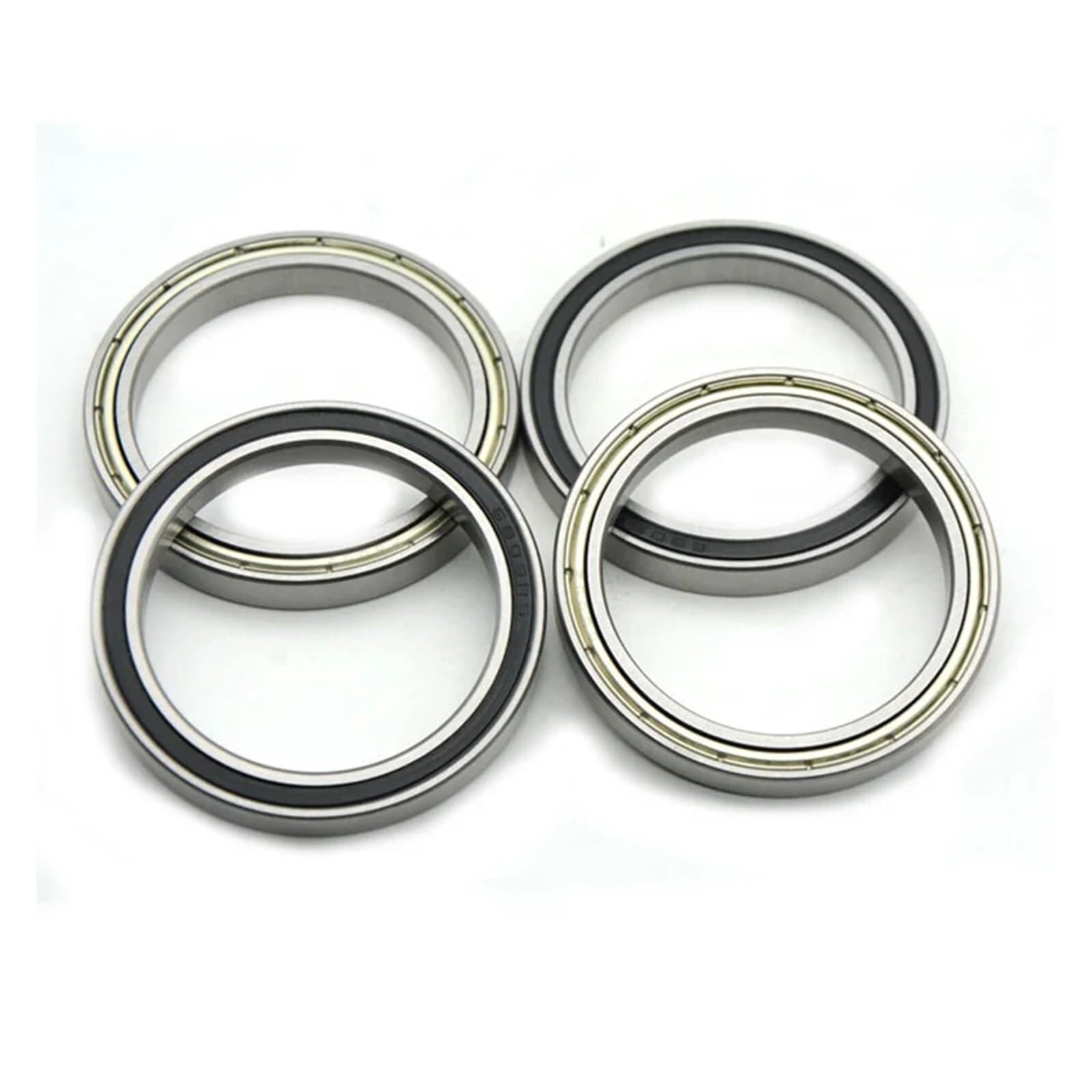 6800/6801/6802/6803/6804/6805/6806/6807/6808/6809/6810-2RS dünnwandiges, metallgeschirmtes Lager, gummigedichtetes Lager, Kugellager (1 Stück, 6809 2rs 45 x 58 x 7 mm) - Dichtungssatz-Sortiment(6802zz