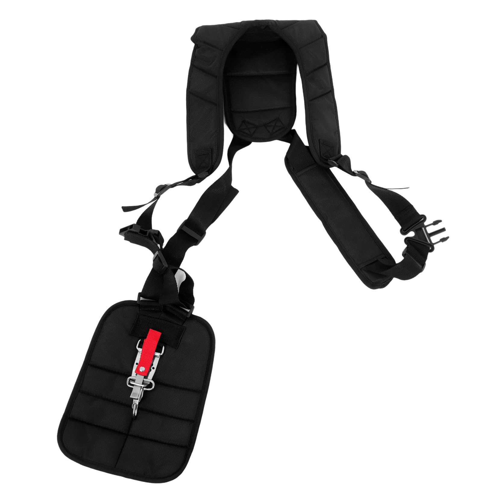 SUPVOX Correa para Hombros Doble Cinturón y Acolchado para Desbrozadora, Ajuste Rápido y Soporte Ergonómico, Recomendada para Uso En Jardinería y Corte De Césped