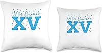 Vista 3 de 15 Birthday Quinceanera Gifts Sweet 15 Mexican Birthday Party Quinceanera Mis Quince Años - Almohada de 16 x 16 pulgadas, multicolor