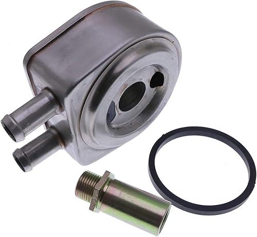 Miniatura 3 de IEQFUE Enfriador de aceite 245-1361 1730413 2389136 P2486A218 compatible con Caterpillar 242B2 247B 247B2 257B2 C1.5 C1.7 C2.2 3013C 3024C 3024T